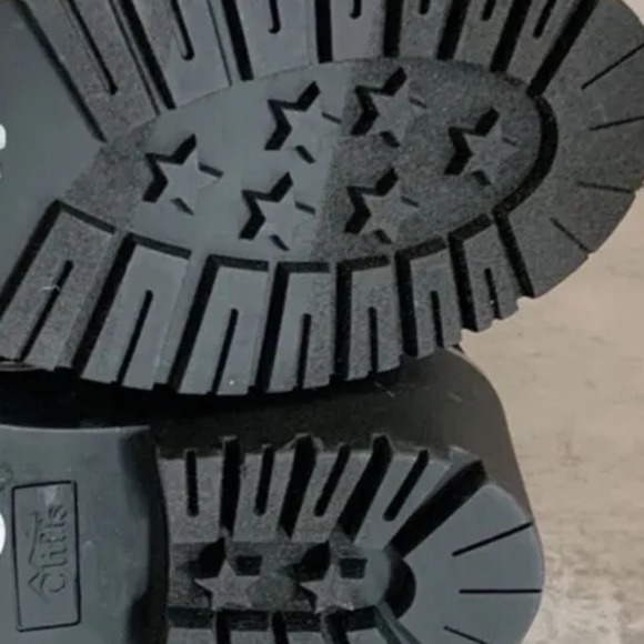 WHITE MOUNTAIN Cliffs Dock Suede Fur Sherpa Shearling Chunky Lug Ankle Booties E - Picture 4 of 5